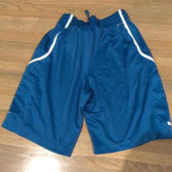 Nike Lebron basketball shorts teal green medium - Picture 2 of 2